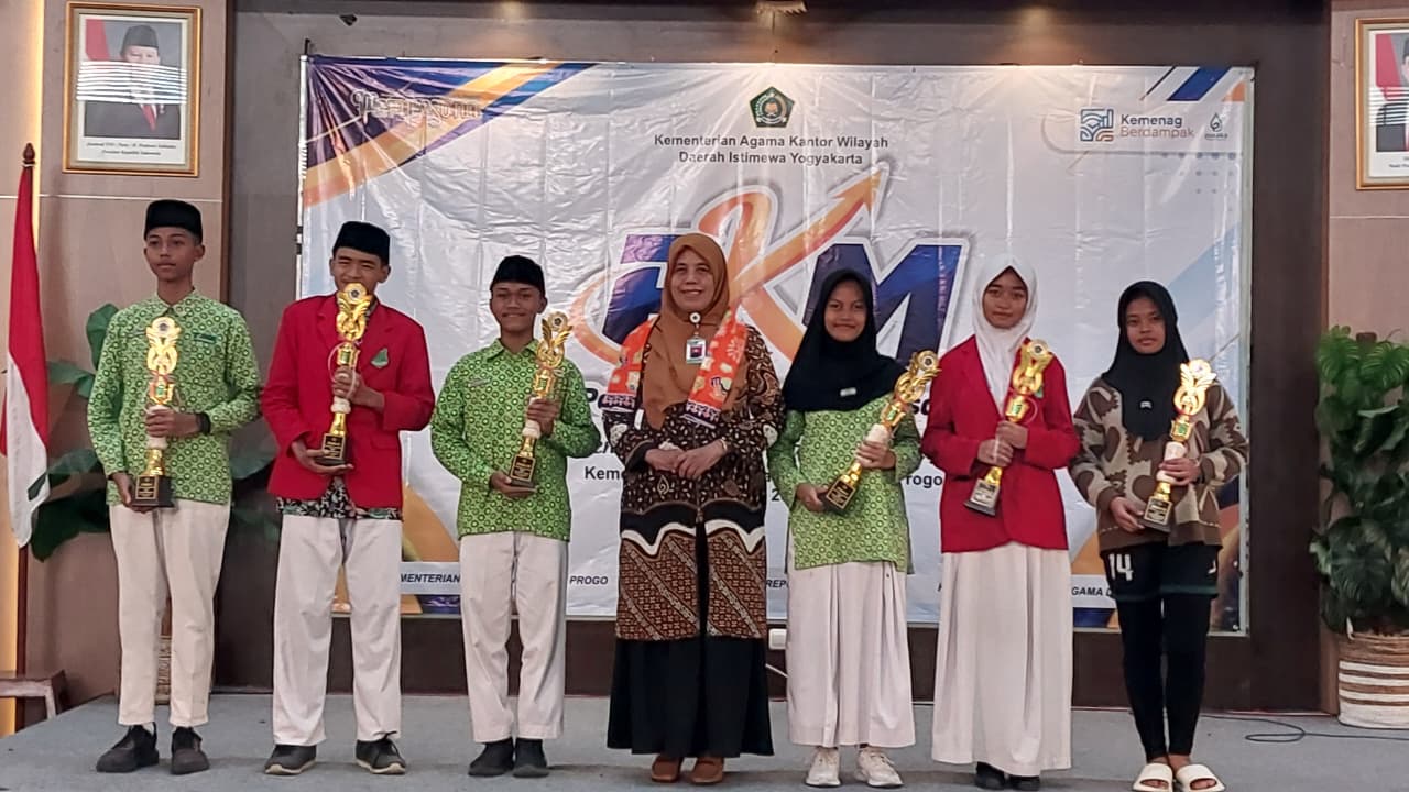 Pertahankan Tradisi Juara, MTsN 6 Kulon Progo Kembali Sabet Emas MTQ dan MSQ di PKM Kabupaten